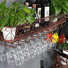 Portabicchieri da vino industriale Portabicchieri in vetro da appendere Portabicchieri da vino creativo Portabicchieri da appendere Ristorante Struttura in ferro Portabottiglie da appendere Portaogg