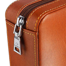 Caishuirong Cigar Box di stoccaggio 4 Pack Sigaro Portatile in Pelle di Caso Fatto a Mano Cigar Humidor Cedro Piccolo Cigar Box Perfetto da Usare in Ufficio e Camera da Letto