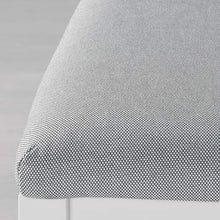 Sgabello bar EKEDALEN con schienale 45x51x114 cm bianco/Orrsta grigio chiaro
