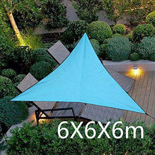 IXL Tenda da Giardino per Esterni Tendalino Triangolare Tenda da Sole Tenda da Sole Impermeabile Tenda da Sole Terrazza Piscina Tenda da Campeggio Vela da Picnic, 05 3X3X3m, Stati Uniti