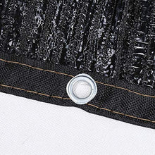 MVNZXL Telo ombreggiante Perfetto per Protezione Solare, Rete Isolante per Parasole Nera all'85% per Copertura di Piante, Serra, pollaio, pomodori, Piante (20 Piedi x 26 Piedi)