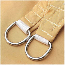 MEILINL Tenda A Vela Parasole Ombreggiante da Giardino Tenda da Sole Rettangolare con Funi E Kit di Fissaggio Resistente agli Strappi Che Offrono Ombra E Protezione UV,Cachi,5 * 7