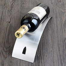 SILOLA Portabottiglie, Fiocco Materiale Acciaio Inossidabile Portabottiglie Vino Rosso Europeo Decorazione Domestica Bar Accessori Vino Portabottiglie