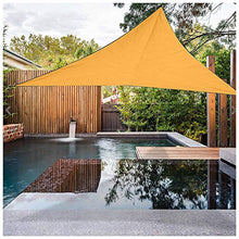 Triangolo Sun Vela Ombra, Giardino Vela Canopy con Heavy Duty Kit, 3 Fissaggio Corde, Impermeabile, Anti-UV, ombrelloni da Esterno Ombra Vela Teloni per Patio Balcone,Grigio,2.4 x 2.4 x 2.4m