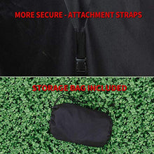 Ydq Copertura per Tavolo da Giardino Tessuto Oxford 600D Impermeabile Antivento Antipolvere Anti-UV Copertura Mobili Giardino con Custodia,214 * 112 * 61cm