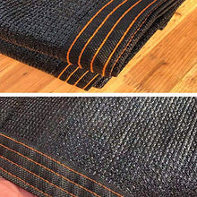 CYY 95% Protezione Solare Rete Ombreggiante,Nero Telo Ombra con Occhielli/Resistente Ai Raggi UV,per Serre Balcone(16x33ft/5x10m)