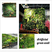 TTIK Siepe Sintetica Sempreverde Verde da Parete Verticale per Piante Protezione della Privacy, per Esterni per Balcone Giardino Recinto Matrimonio 50×50CM
