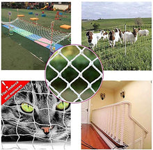 Protective net decoration / Corda bianca Net Balcone anticaduta Net Stair Safety Net Child Protection Net Net Cat Calcio netto Ristorante massimale netto nolo netto esterna della rete del recinto
