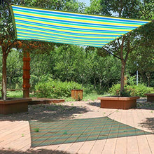 Telo Ombreggiante, Copertura for Rete Parasole for tendone Parasole for tettoia Telo permeabile in HDPE con Gommini (Size : 5m x 8m)