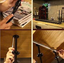 HTDZDX Cremagliera di Vetro di Vino, cremagliera di Vetro di cremagliera di Vetro, Supporto di Vetro di Vino di scaffale, cremagliera di Vetro di Vino, scaffale di Vetro di Champagne,