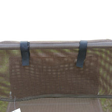 homcom Outsunny Sedia a Sdraio Lettino Reclinabile da Giardino Spiaggia Piscina 182x56x24,5cm caffè