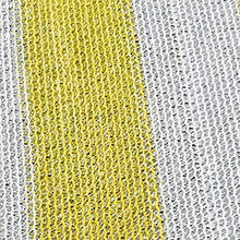 Stasy Grande Strisce Gialla for Tutti Gli Usi Ombra Panno con Occhielli, HDPE Materiale, ad Alta densità del Tessuto, l'80% Ombra reticolato Sunblock Tessuto for Kennel Piante Fiori