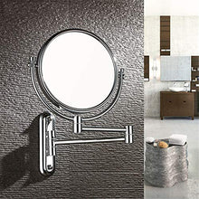 specchio trucco,specchio trucco,Specchio per il trucco in metallo da bagno con ingrandimento 7 volte da 8 pollici, specchio per trucco pieghevole e bellezza bifacciale