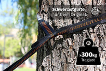 Monkey Swing, set di fissaggio per amaca, altalena, giardino e campeggio, portata oltre 300 kg, 275 cm di lunghezza, con 2 moschettoni in una pratica borsa per il trasporto I leggero, rubusto