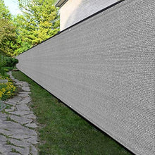 WUZMING Recinzione Copertura Balcone Resistenza alle Intemperie Parabrezza Protezione UV HDPE Patio Copertura Balcone con Occhielli, Altezza 1.1m/1.2m (Color : Gray, Size : 1.2x15m)