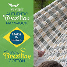 Vivere Honey Island Autentica Amaca in Cotone Brasiliano-Doppia
