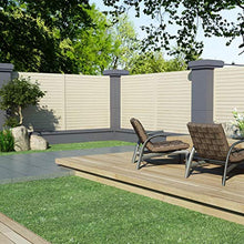 vidaXL Legno di Abete Pannello di Recinzione da Giardino con Paletti di Supporto Robusto Barriera Recinto per Esterni 1,7x1,7 m Colore Naturale