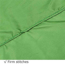 XBXB 3 Posti Baldacchino for Dondolo da Giardino, 191x120x23cm Tessuto in Poliestere Parasole Impermeabile con Blocco UV, for Garden Backyard Outdoor (Color : Green)