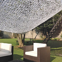VERDELOOK Vela Foglia, Tenda per ombreggiare, 2x3 m, Bianca, arredo Esterni Giardino