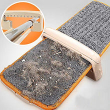 SSAYY Spray Mop Mop Piatto per Uso Domestico/Acciaio Inossidabile di Alta qualità/Durevole/Design Elastico/ASSE di Rotazione Flessibile/Panno in Microfibra