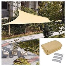 ZGQSW Telo da Esterno per Auto, Tenda da Sole per terrazza da Giardino, Vela da Tenda Traspirante UV, con Corda Libera, Triangolo(Size:4x4x4m)