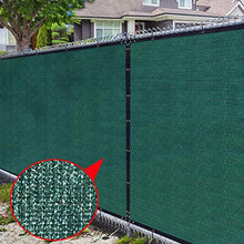 FANGJIE Frangivista 80x350cm Permeabile Frangivista Balcone con Occhielli per Balcone Giardino, Verde