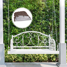 YARNOW Altalena Baldacchino Copertura Anti UV Del Sole Sedia Altalena Copertura Resistente All'acqua Altalena Soffitto Baldacchino Tenda per La Casa Negozio di Caffè