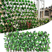 Decorative Fence Extended Grating Fence Telescopic Fence Artificial Garden Plant Fence Outdoor And Indoor Use Of Anti Ultraviolet Privacy Screen Garden Fence Backyard Home Decoration Green Wall