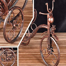 SODIAL Portabottiglie da Vino da Tavolo Portabottiglie da Vino per La Casa Portabottiglie da Vino nel Ferro Stile Creativo per Biciclette Espositore da Tavolo per Soggiorno