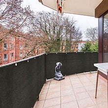QFLY paravento da esternoSchermo per la Privacy Rete per Recinzione per Balcone Fascia per Parabrezza in Garza antifurto legata e recinzioni Decorative in Corda