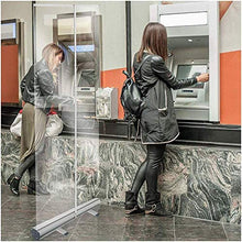 Schermi protettivi trasparenti retrattili extra grandi, schermo di protezione portatile trasparente, schermata protettiva, schermo protettivo, schermo di distanziamento sociale ( Size : 600X1600MM )
