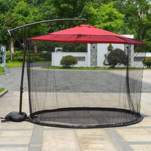 Zanzariera portatile per ombrellone, Giardino esterno Zanzara Cover Giardino Ombrello Ombrello Sun Parasole Tabella Zanzara Cover Cover Cover Schermo Netting Coperchio Mesh Mosquito Niblosure Adattabi