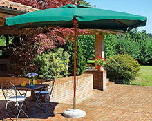 vorghini Ombrellone da Giardino in Legno 3X2m De Lux Verde