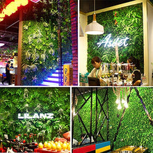 TTIK Artificiale per Balcone - Decorazioni della pianta da Parete Sfondo di Piante a Muro per Esterni per Balcone Giardino Recinto Matrimonio 40 × 60CM,E,8Pcs