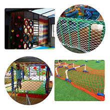JFFFFWI Rete di Sicurezza per Bambini, Protezione per balconi Protezione per reti da Recinzione Arrampicata Corda Intrecciata Carico Rimorchio Rete per reti Rete a Rete Ringhiera Ringhiera Reti per