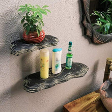 AINIYF Bagno Bagno Doccia Mensola Organizzatore Parete Multifunzione Resina Vassoio Art Drilling, 2 Formati (Dimensioni: 50x18cm)