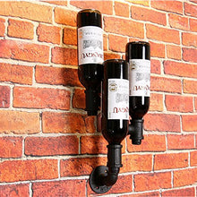 ZfgG Cremagliera creativa del vino della metropolitana creativa, scaffale di cremagliera del vino della cremagliera di esposizione della parete personale esposta al muro, retro decorazione decorativa