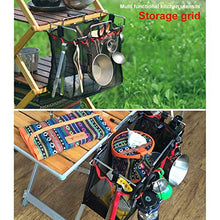 Chanhan - Borsa a rete portatile, adatta per picnic, barbecue, cucina, detriti, campeggio, portatile