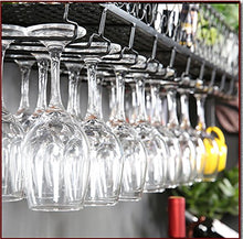 HTDZDX Cremagliera del Vino Appeso Europeo Rack Cremagliera del Vino Creativo a Testa in Giù Ristorante Bar Cremagliera del Vino in Ferro battuto (Color : Black, Size : 100 * 25cm)