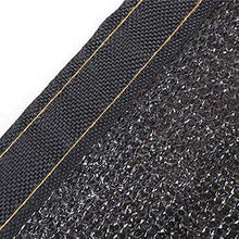 WGEMXC Impermeabile Della Copertura Del Tarp Incatramata Foglio, Parasole Net, Ombra Panno, L'80% Blocchetto Di Sun Della Maglia Della Rete per Pergola Canopy Garden Outdoor (Colore: Nero, Dimensioni