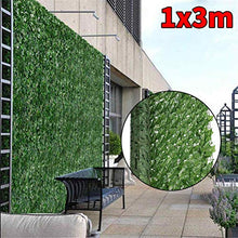 3 m x 1 m di edera artificiale pannelli per siepi di protezione della privacy, recinto da giardino, pannello di protezione della privacy, decorazione per esterni, giardino, patio e cortile