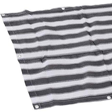 WXQIANG Balcone Backyard Recence Screen Privacy Protezione solare Tessuto HDPE resistente alle intemperie con orlo e fissi rinforzati for terrazze, campi da gioco Protezione solare, isolamento termico
