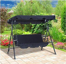 Yoyoo - Copertura di ricambio per dondolo da giardino a 3 posti, per giardino, patio, veranda, cortile
