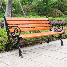 outdoor product Panchina da Balcone per Esterni panchina, Panche da Giardino Impermeabili e Resistenti alla corrosione, Panca Decorativa per Patio con braccioli e Schienale Elevata capacità portante