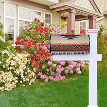 Eclectic Southwest - Copertura magnetica per cassetta postale per giardino, giardino, cortile, dimensioni standard, 53 x 45 cm