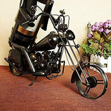 LHQ-HQ Vino Wine Rack creativa guida del motociclo stile cremagliera Mobili ornamento decorazione ferro vino rack Bottle Holder Vino contenitore decorazione domestica del mestiere del ferro regalo Art