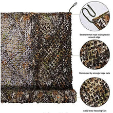 QI-CHE-YI Sun Net, Woodland Camping Hidden Parasole Deserto del Partito Netto Decoration Camuffamento Netto,4x10m