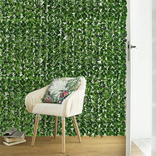 Siepi Artificiali Recinzione Di Foglie Di Edera Finta, Recinzione Per La Privacy Di Edera Finta Artificiale Da 118 Pollici, Schermo A Parete Per Recinzione Per Arredamento Esterno, Giardino