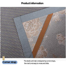 MNSSRNN Tre Pezzi di Ghiaccio Seta Mat, Estate della Moda di New Cinese Double-Sided Rattan Mat Fresco e Confortevole Stampato Tessuto Traspirante Doppio Materasso,A,150 * 200CM