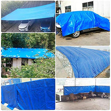 AT Teloni Impermeabili Incatramata Blu Outdoor Plastica Parasole Protezione Solare Tenda da Campeggio Di Copertura Mobili Semplici Car Cover Bu / 5X5M